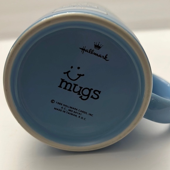 Hallmark Vintage Coffee Mug 1986 Corporate Organization Chart So Funny - Picture 6 of 6